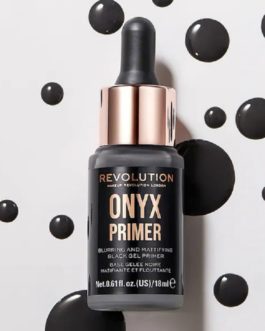 Makeup Revolution Onyx Blurring And Mattifying Black Gel Primer 18ml