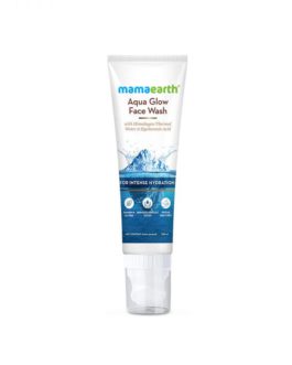 Mamaearth Aqua Glow Face Wash With Himalayan Thermal Water and Hyaluronic Acid for Intense Hydration