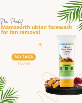 Mamaearth ubtan facewash for tan removal