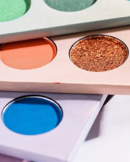 60 Colors Eye Shadow Plate 4 Layer Rotating Pearl Waterproof Long Lasting Makeup