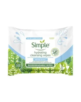 Simple Micellar Wipes Biodegradable Wipes  20pc
