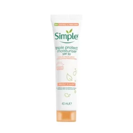 Simple Protect ‘n’ Glow Triple Protect moisturiser spf 30