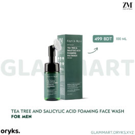 Tea Tree & Salicylic Acid Foaming Face Wash – For Men