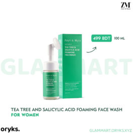 Tea Tree & Salicylic Acid Foaming Face Wash – For Women